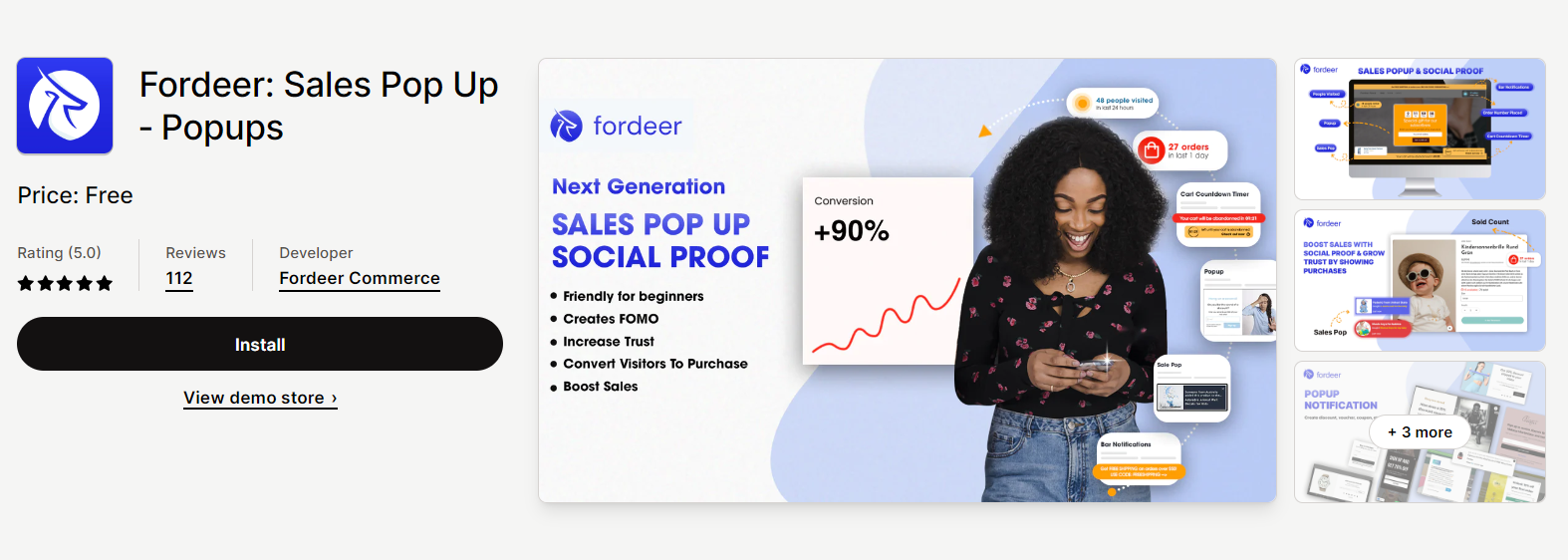 fordeer popup